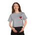 Her Stethoscope Cropped T-Shirt by Champion